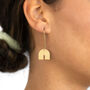 Arch Drop Earrings, thumbnail 2 of 2