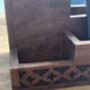 Desk Caddy, Indian Rosewood Desk Organiser, thumbnail 9 of 11