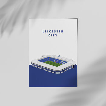 Leicester City Stadium Poster, 3 of 4