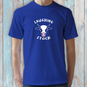 Laughing Stock Graphic Design T Shirt, 5 of 9
