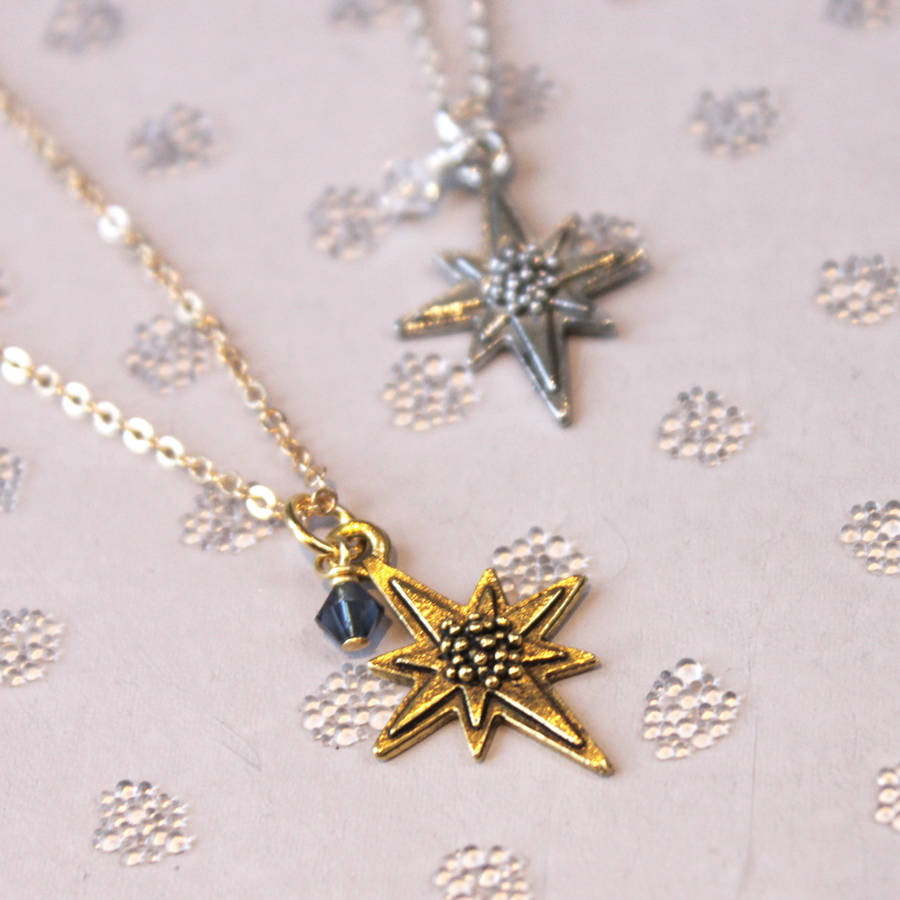 Christmas Star Necklace By Jamie London  notonthehighstreet.com