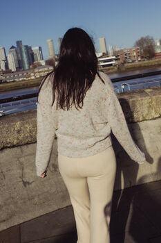 Pink Speckled Fleck Knit Jumper, 2 of 6