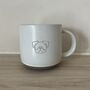British Bulldog Engraved White Ceramic Tea/ Coffee Mug, thumbnail 1 of 5