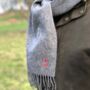Monogrammed Scarf, thumbnail 7 of 7