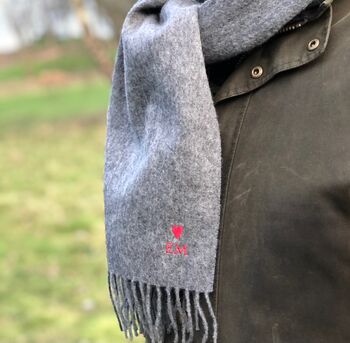 Monogrammed Scarf, 7 of 7