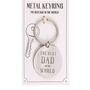 Best Dad In The World Keyring, thumbnail 2 of 3