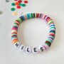 Personalised Heishi Disc Bead Bracelet Or Necklace, thumbnail 6 of 9