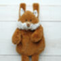 Foxy Fox Soft Toy Plush Hand Muff, thumbnail 5 of 6