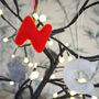 Letter And Star Christmas Tree Decoration, thumbnail 5 of 12