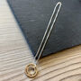 Handmade Sterling Silver Washer Necklace, thumbnail 4 of 5