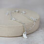 Sterling Silver Moon Charm Bracelet, thumbnail 1 of 3