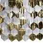 Gold Foiled And White Tassel Backdrop Decoration, thumbnail 2 of 3