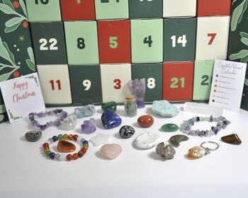 Luxury Crystal And Gemstone Bracelet Advent Calendar 24 Days, 3 of 7