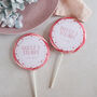 Personalised Polka Dot Wedding Favour Giant Lollipops, thumbnail 1 of 4