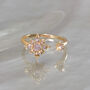Gold Sparkly North Star Ring / Gold Vermeil, thumbnail 1 of 6