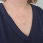 Australian Solid Opal Pendant Set In 9ct Gold And Sterling Silver, thumbnail 4 of 6