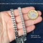 Solid Silver Chains , Trace Chain Curb Chain Rope Chain, thumbnail 8 of 9