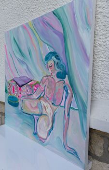 Nude Woman, Original Painting, 3 of 5
