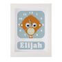 Personalised Children's Orangutan Clock, thumbnail 5 of 9