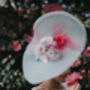 Large Wedding And Races Hat 'Madame Butterfly', thumbnail 3 of 10
