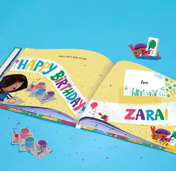 Hooray! It's Your 6th Birthday! Personalised Kids Book, 6 of 9