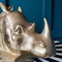 Rhino Gold Bookends, thumbnail 4 of 5