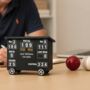 Personalised Cricket Scoreboard Desk Tidy, thumbnail 6 of 12