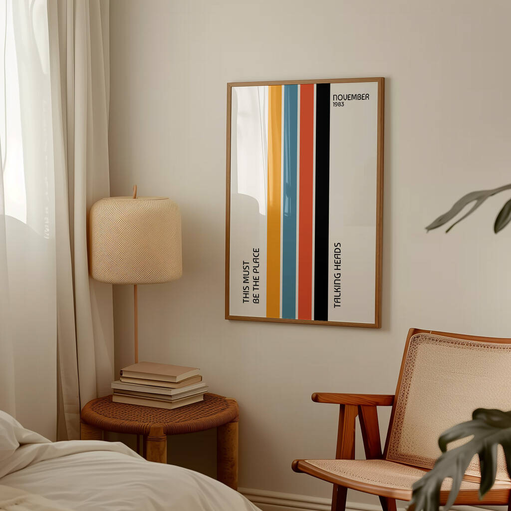 This Must Be The Place Retro Giclée Art Print, 1 of 4