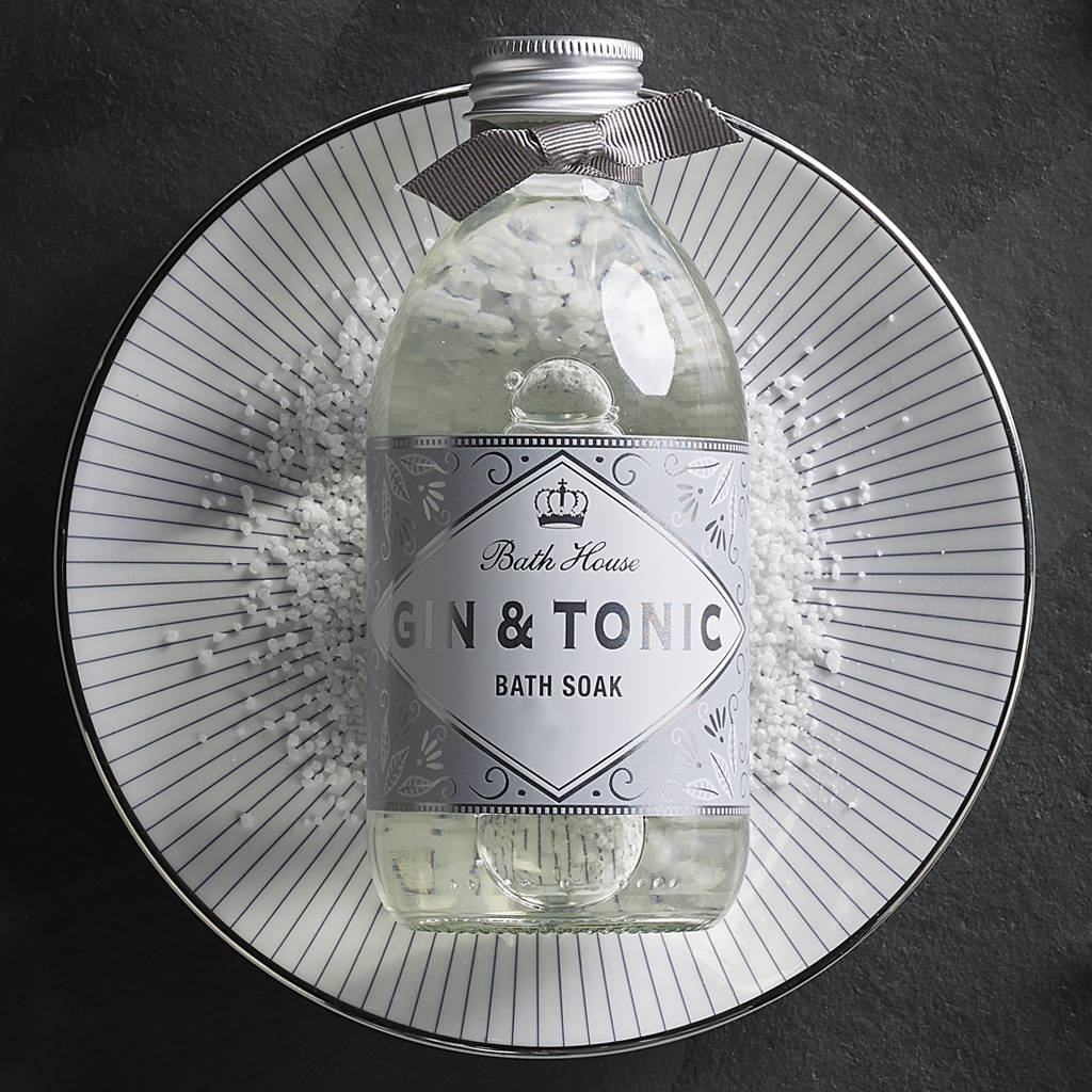 Gin And Tonic Luxury Bath Soak By Barefoot & Beautiful