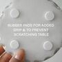 White Marble Drink Coasters Three Colours, Set Of Four, thumbnail 7 of 8