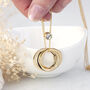 Personalised Russian Ring Layered Necklace, thumbnail 6 of 10