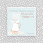 Daughter Condolence Card, thumbnail 1 of 3