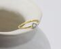 Dainty 18kt Gold Moonstone Ring, thumbnail 1 of 5