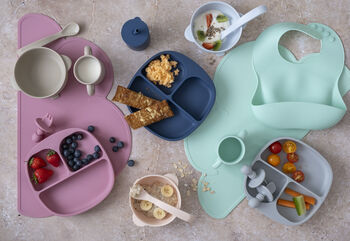 Silicone Suction Bowl With Lid And Spoon, 5 of 8