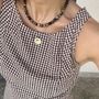 Edie Sterling Silver Tiger's Eye Necklace, thumbnail 4 of 7