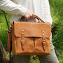 Genuine Leather Briefcase, thumbnail 8 of 10