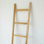 Handmade Wooden Storage Ladder, thumbnail 9 of 10