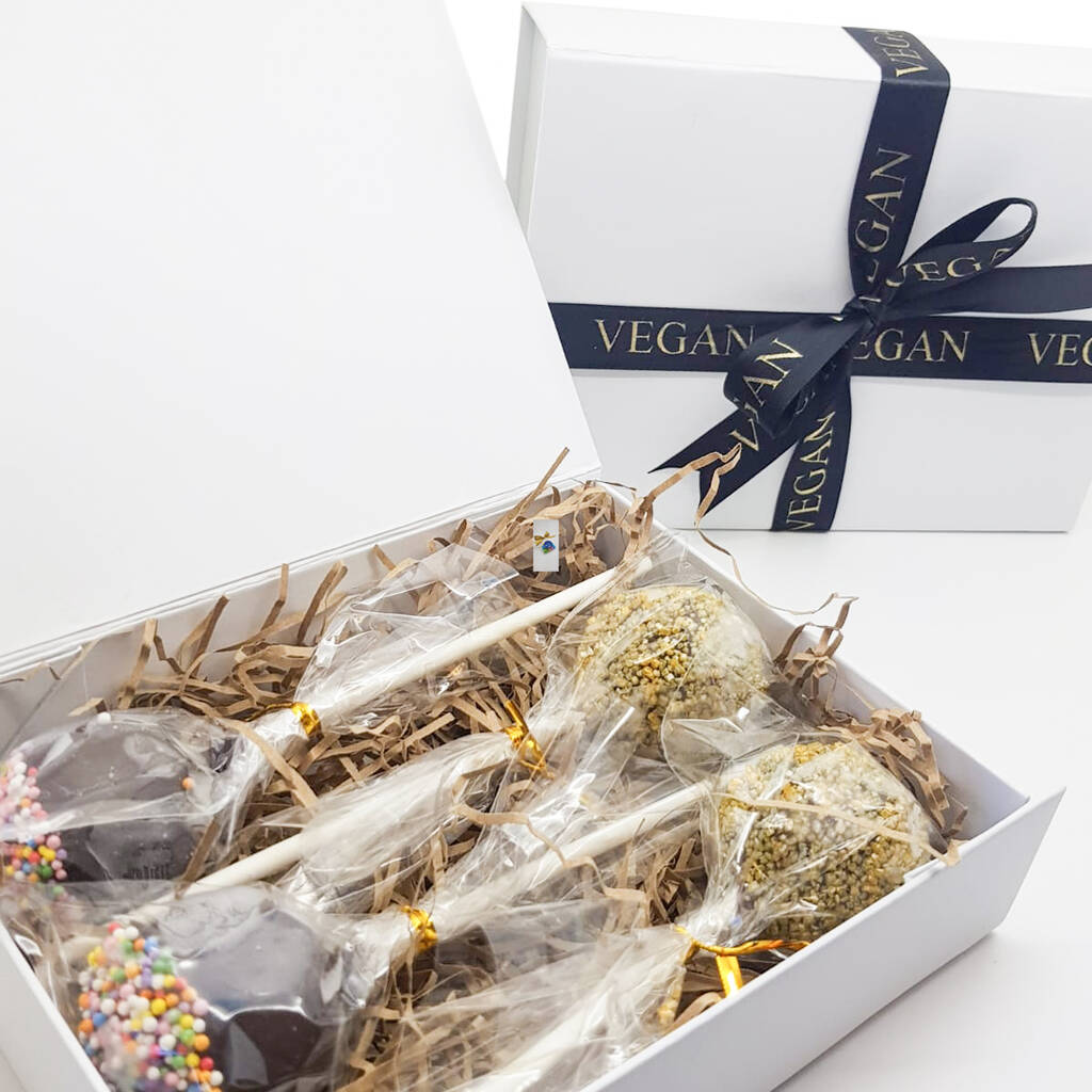 Vegan Cake Pop Gift Box By Popkakery