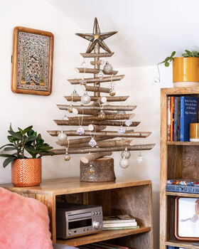 Eco Friendly Wooden Christmas Tree Sizes 2ft To 6ft, 3 of 11