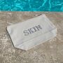 Personalised Patch Canvas Pouch Toiletry Makeup Cosmetic Bag Pencil Case, thumbnail 2 of 6