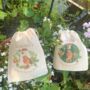 Personalised Secret Garden Christmas Seed Bag, thumbnail 5 of 5