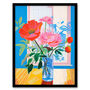 Formidable Florals Poppies And Peonies Wall Art Print, thumbnail 5 of 6