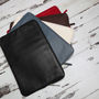 Personalised Leather Laptop Sleeve / Document Portfolio, thumbnail 9 of 12