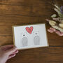 You And Me Illustrated Bear Card, thumbnail 4 of 5
