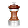 Sterling Silver And Walnut Peugeot Peppermill, thumbnail 2 of 4