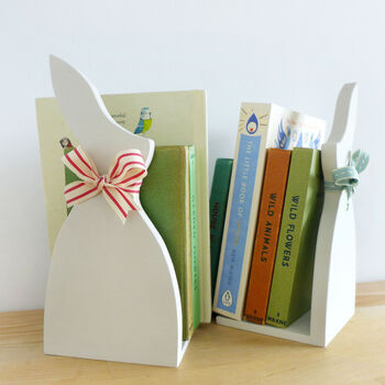 Pair Of Bunny Bookends, 4 of 5