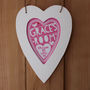 Personalised Children's Heart Room Sign, thumbnail 4 of 7
