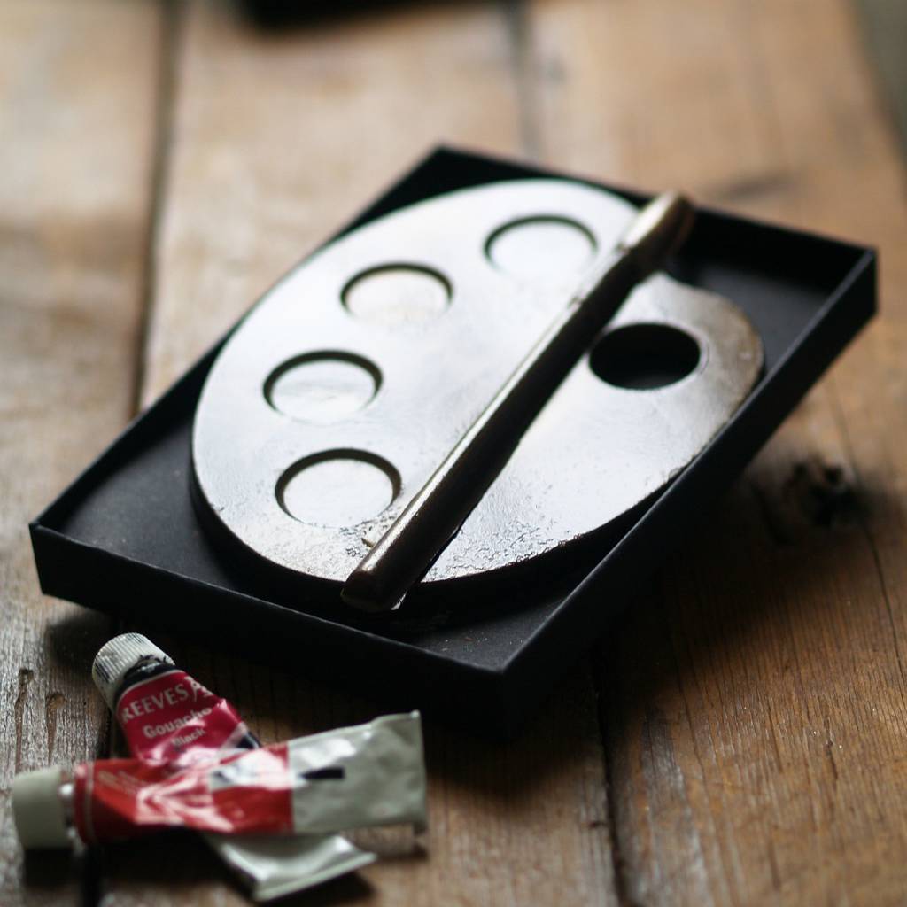 Chocolate Painters Palette Personalised Gift Box By Precious Little