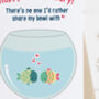 Funny Fishbowl Anniversary Card, thumbnail 3 of 3
