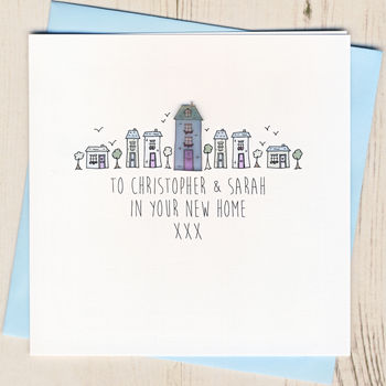 Personalised New Home Congratulations Card, 2 of 2